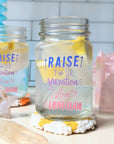 Raise Your Vibration Mason Jars (Set of 2)