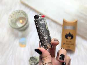 Silver-Plated Brass Ritual Lighter Cases | Goddess Provisions