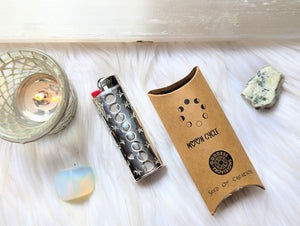 Silver-Plated Brass Ritual Lighter Cases | Goddess Provisions