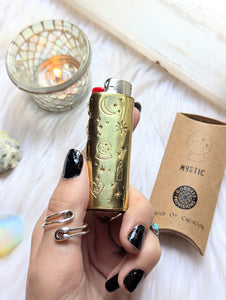 Brass Ritual Lighter Cases