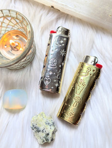 Brass Ritual Lighter Cases