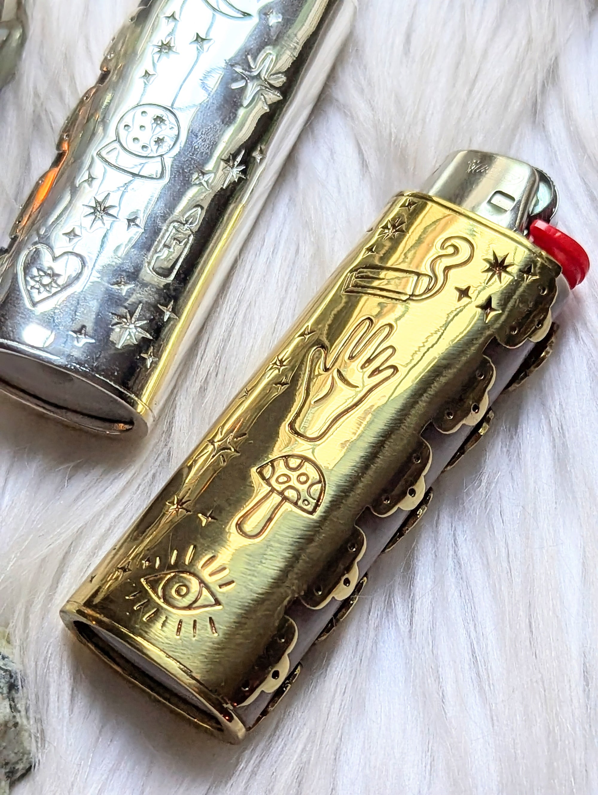 Brass Ritual Lighter Cases