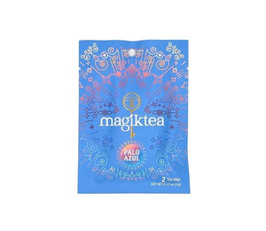 Palo Azul Fluorescent Alkaline Tea by MagikTea available at Goddess Provisions.