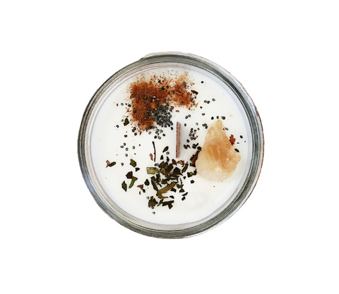 Organic Abundance Intention Candle