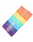 Rainbow Chakra Beach Mat