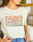 Retro Taurus Graphic Tee