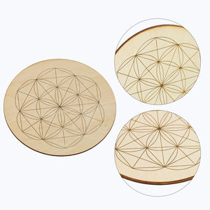 Flower of Life Crystal Grid Board