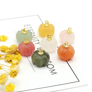 Pumpkin Crystal Charms 3-Pack