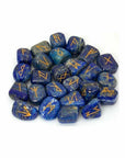 Gold Engraved Crystal Runes