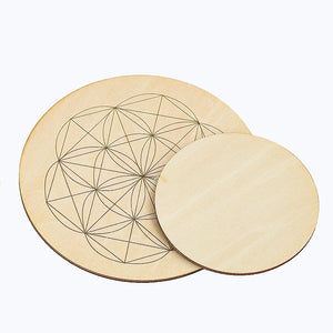 Flower of Life Crystal Grid Board