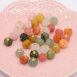 Pumpkin Crystal Charms 3-Pack