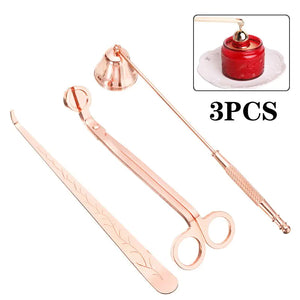 Rose Gold Candle Maintenance Set