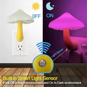 Mushroom LED Nightlight