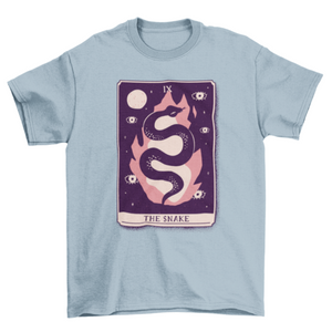 The Snake Tarot Card T-Shirt