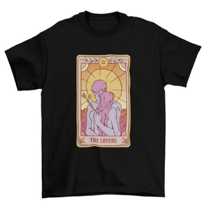 The Lovers Tarot Card T-Shirt