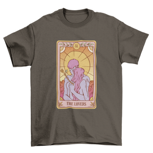 The Lovers Tarot Card T-Shirt