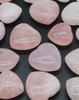 Rose Quartz Puffy Hearts