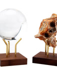 Wooden Crystal Display Stand