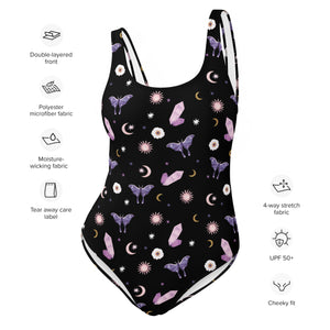 Crystal Moon Moth Swimsuit