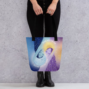 Rising With the Sun Resting With the Moon Tote Bag