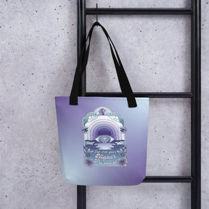 Tap Into Your Higher Purpose Tote Bag