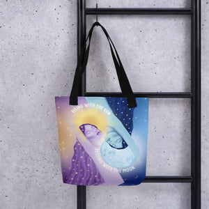 Rising With the Sun Resting With the Moon Tote Bag