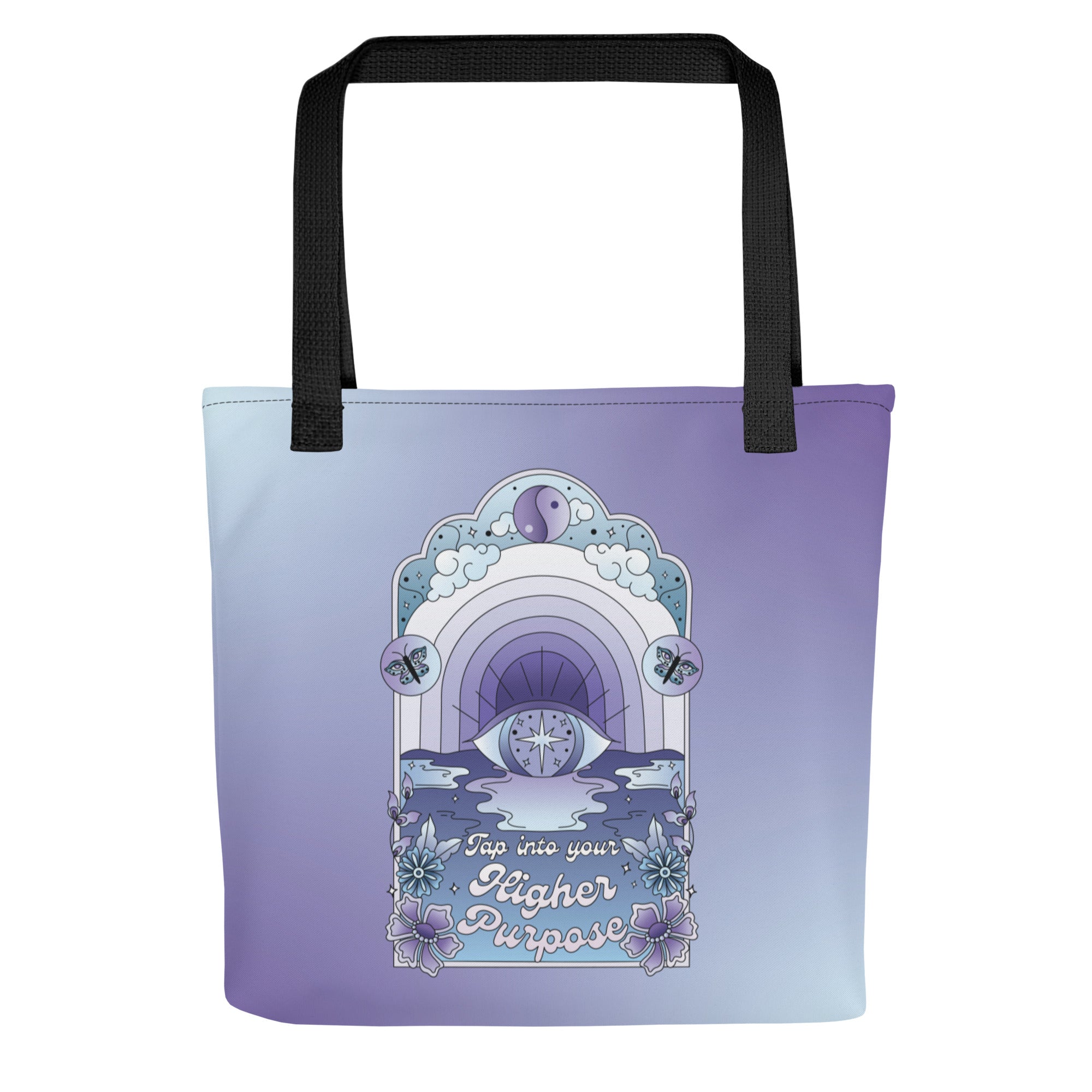 Tap Into Your Higher Purpose Tote Bag