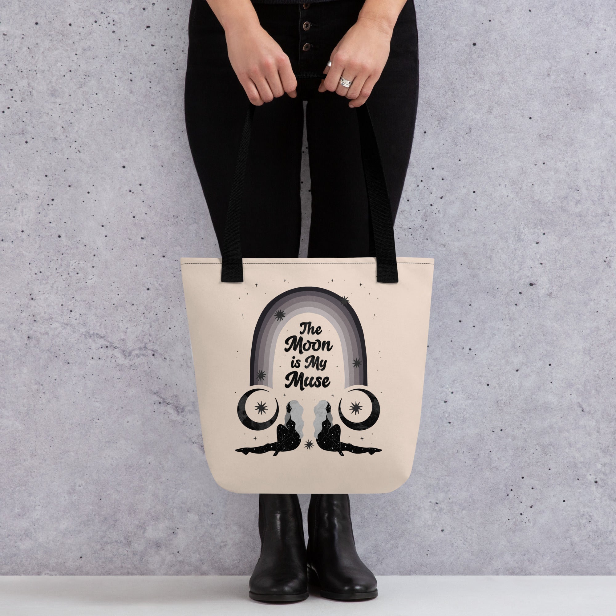 The Moon is My Muse Tote Bag