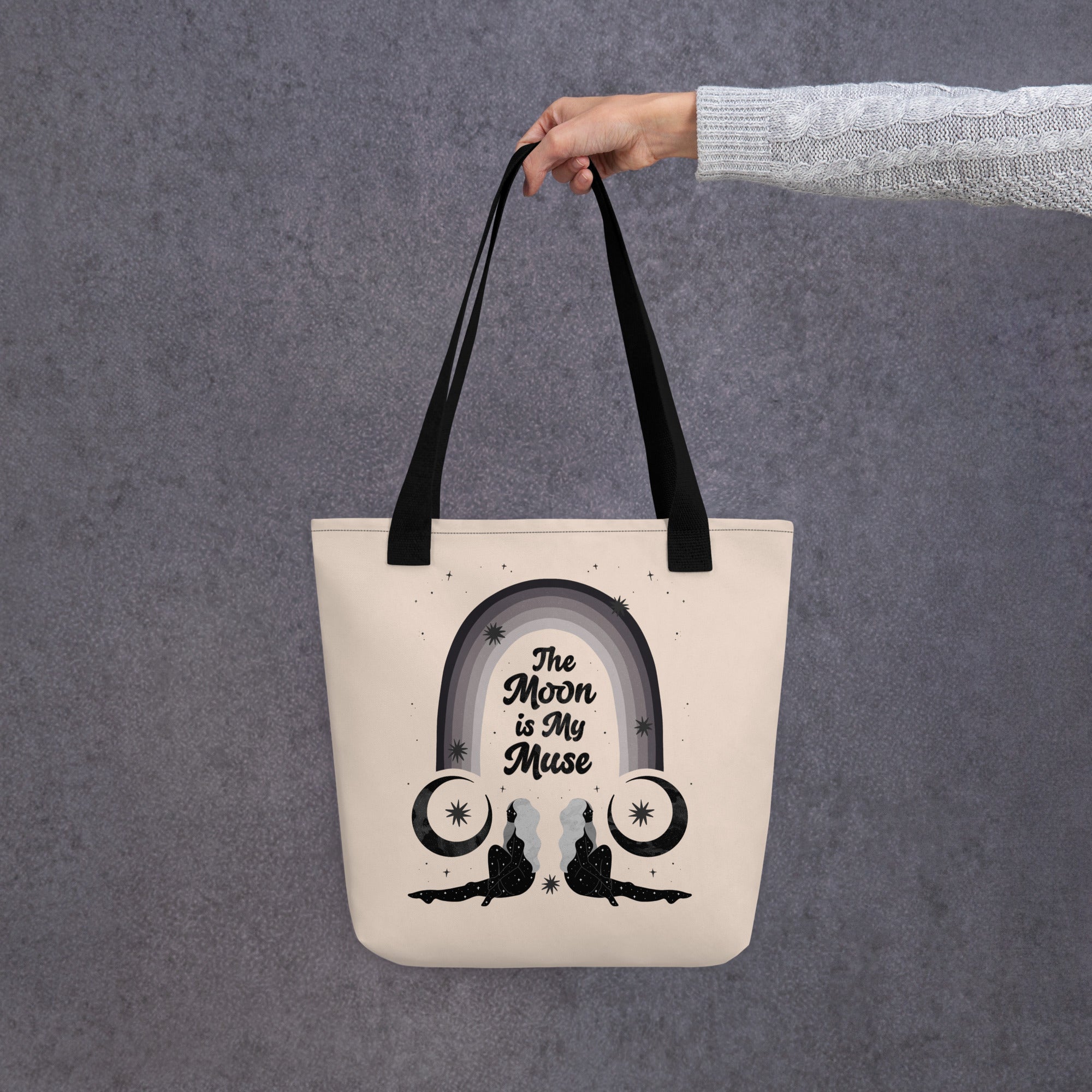 The Moon is My Muse Tote Bag