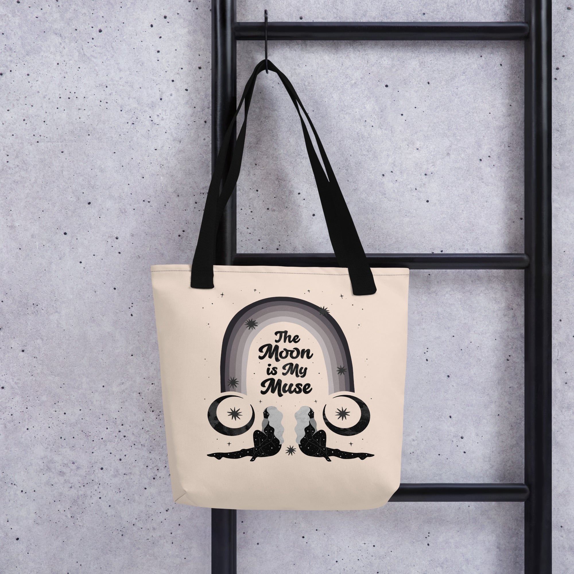 The Moon is My Muse Tote Bag