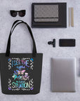 I See the Light in Every Situation Tote Bag