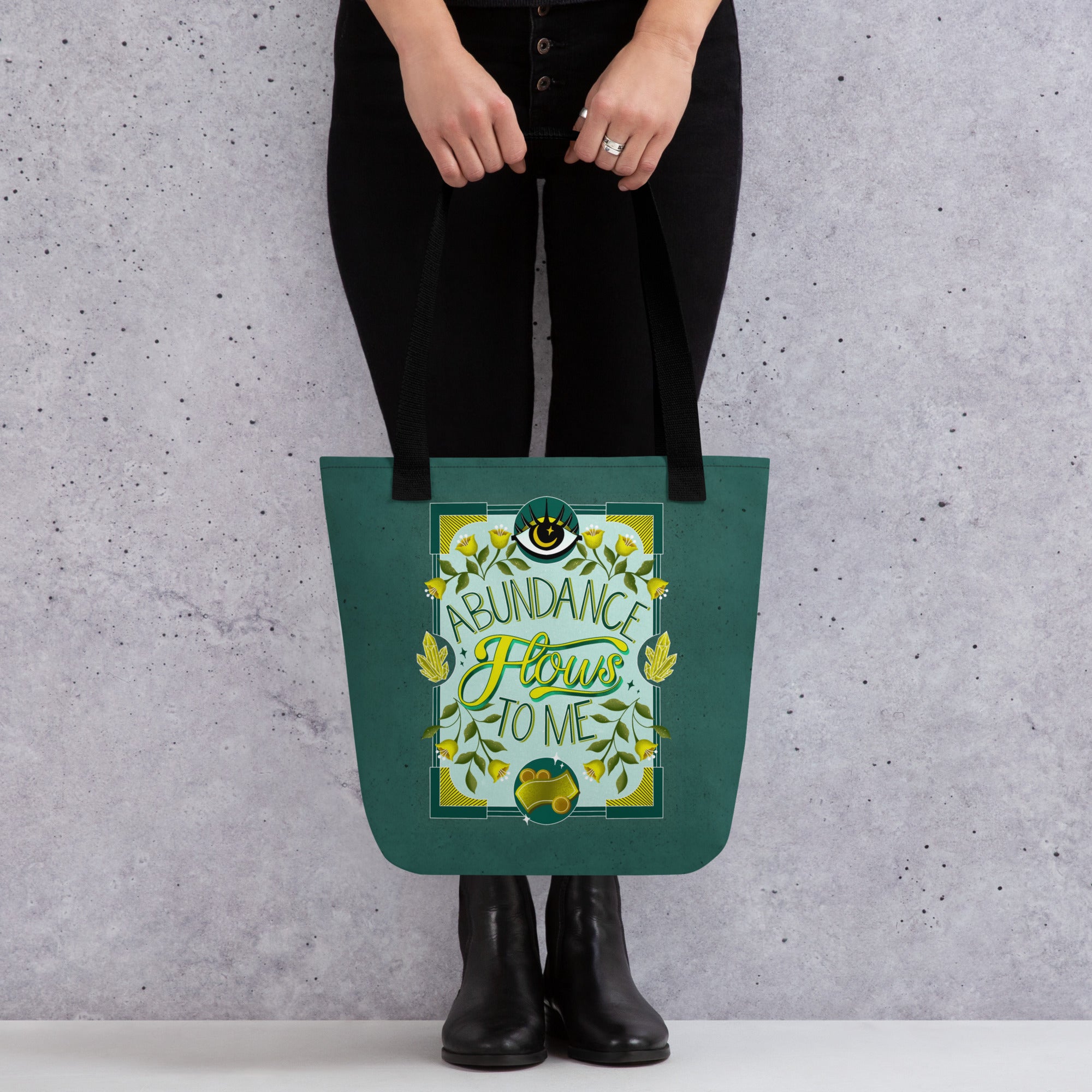 Abundance Flows to Me Tote Bag