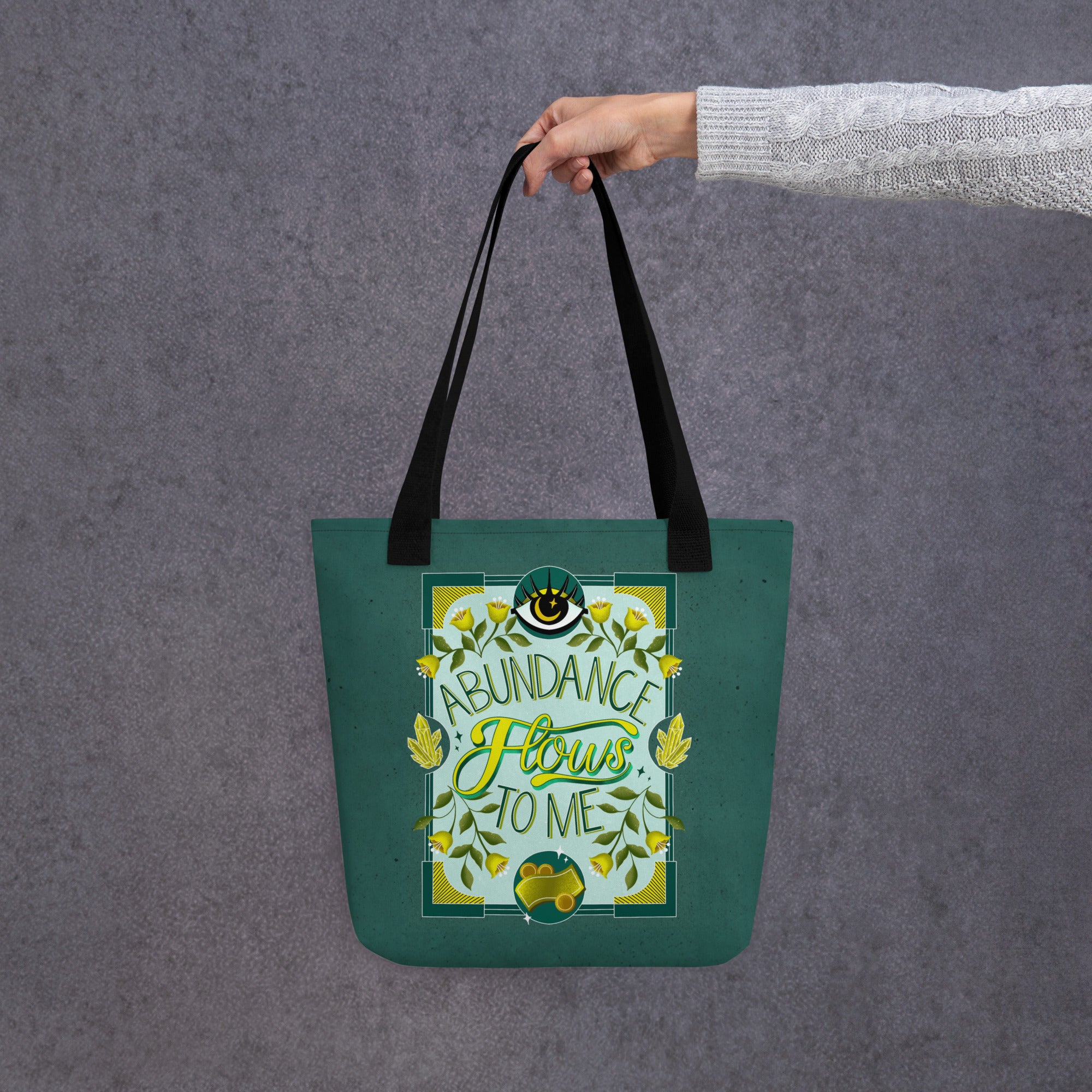 Abundance Flows to Me Tote Bag