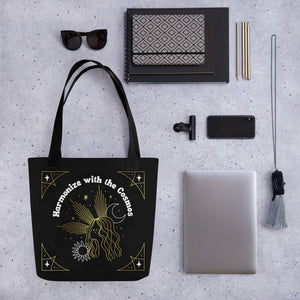 Harmonize With the Cosmos Tote Bag