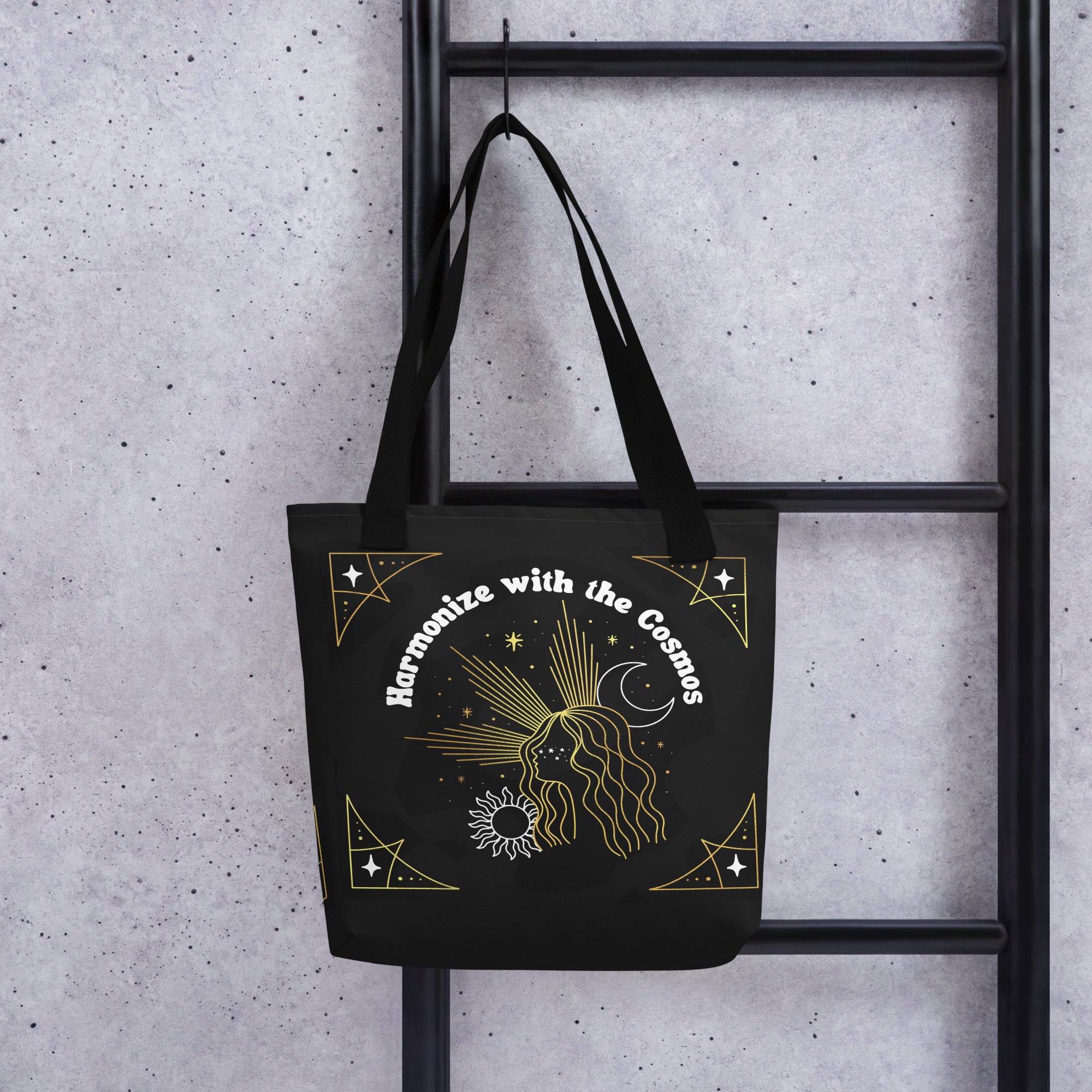 Harmonize With the Cosmos Tote Bag