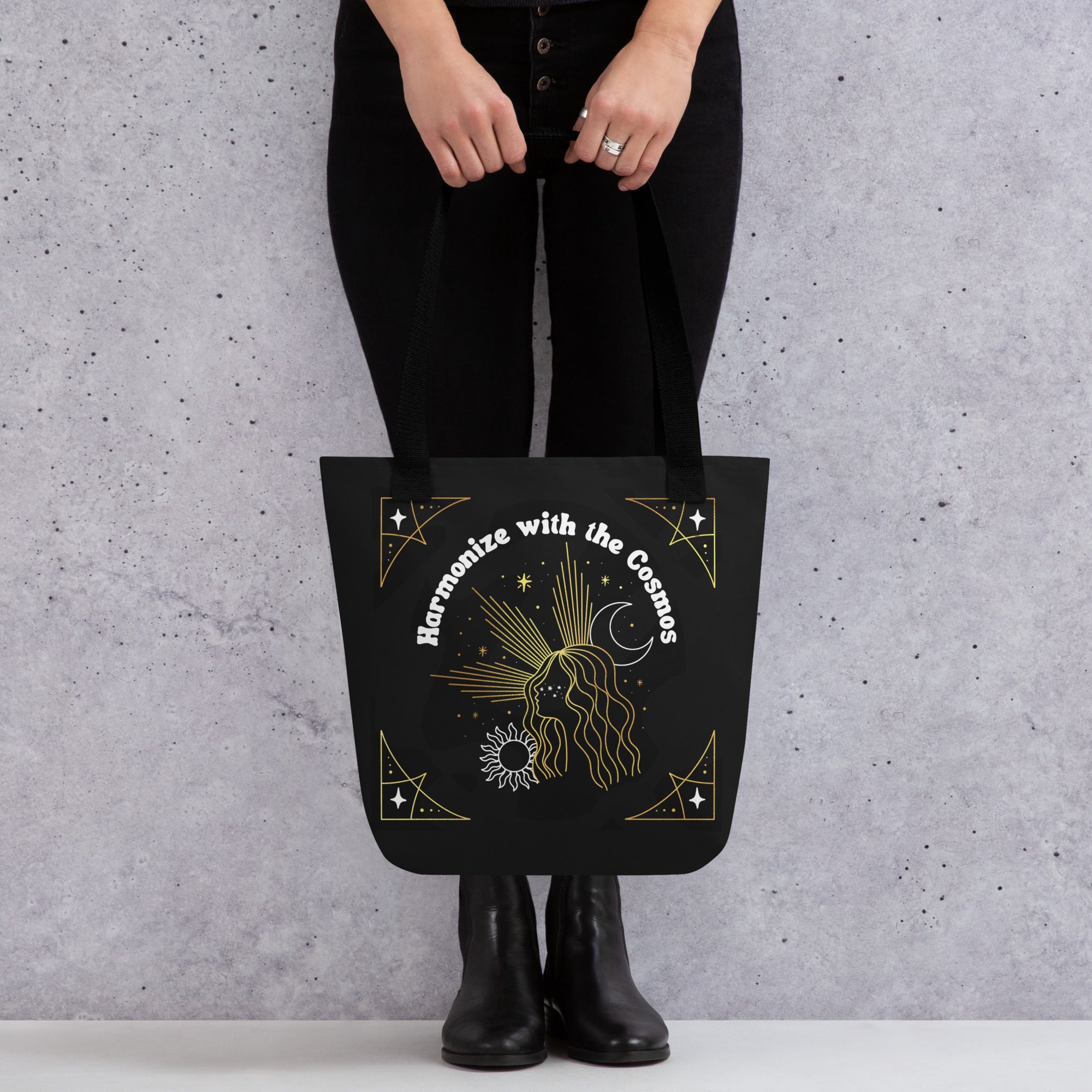 Harmonize With the Cosmos Tote Bag