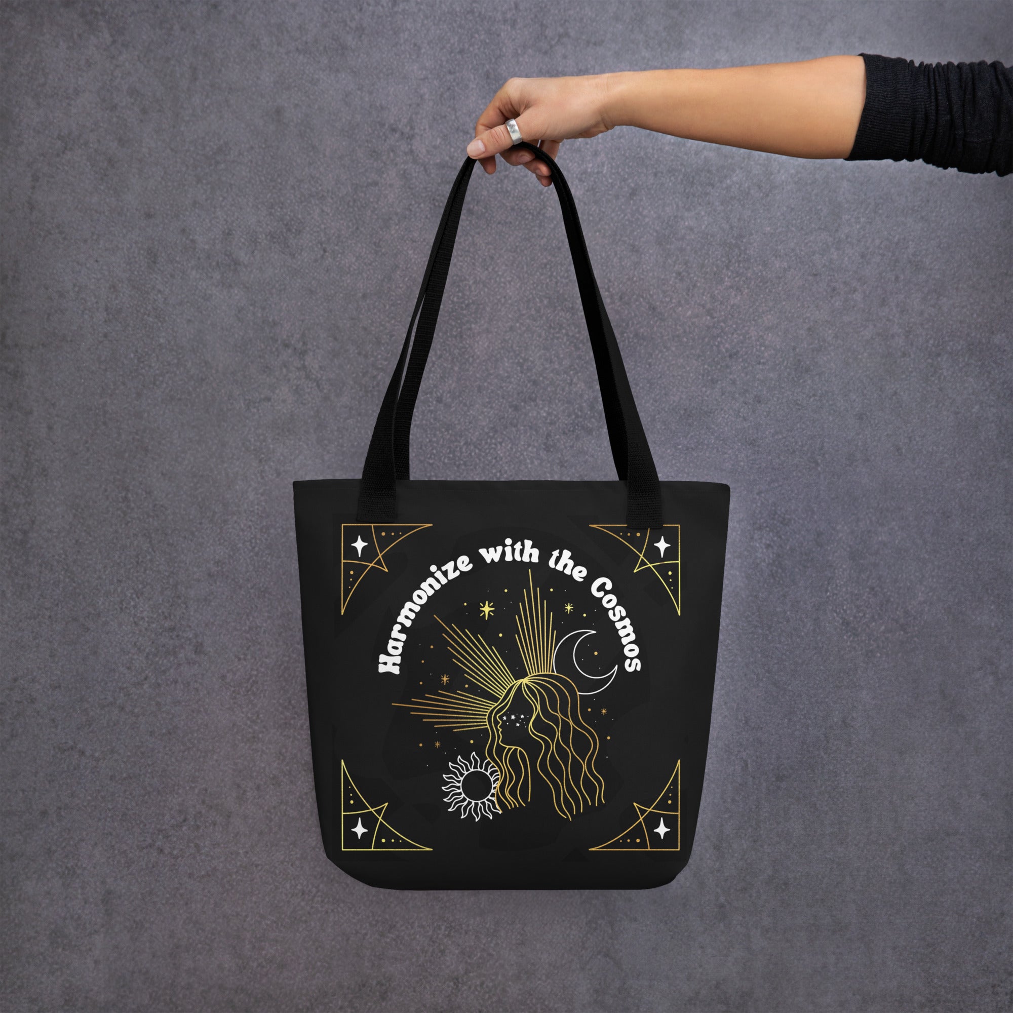 Harmonize With the Cosmos Tote Bag