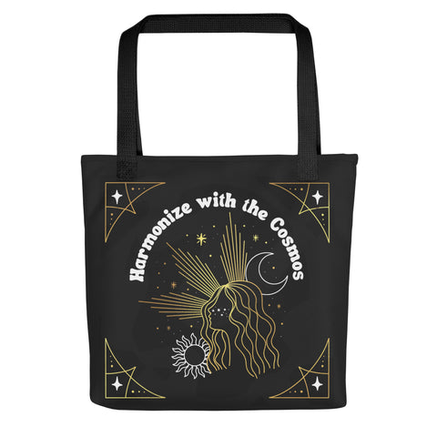 Harmonize With the Cosmos Tote Bag