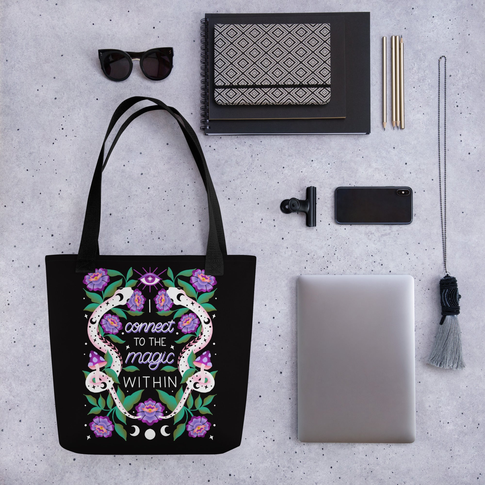 Connect to the Magic Within Tote Bag