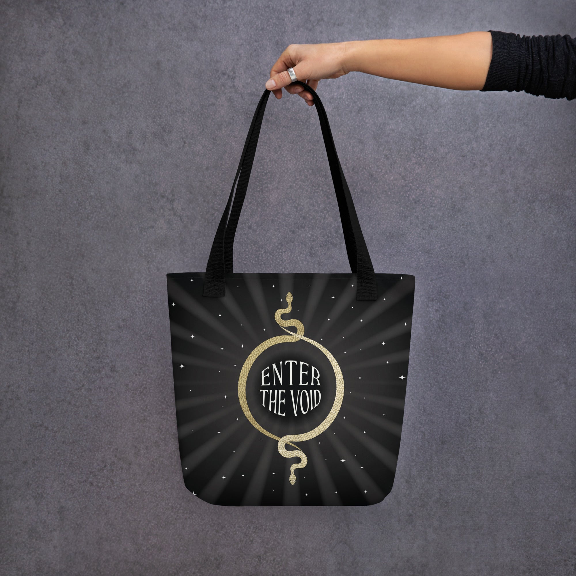 Enter the Void Tote Bag