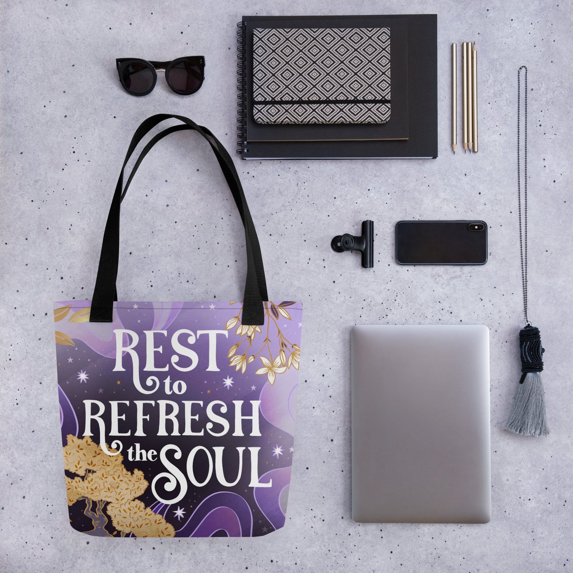 Rest to Refresh the Soul Tote Bag