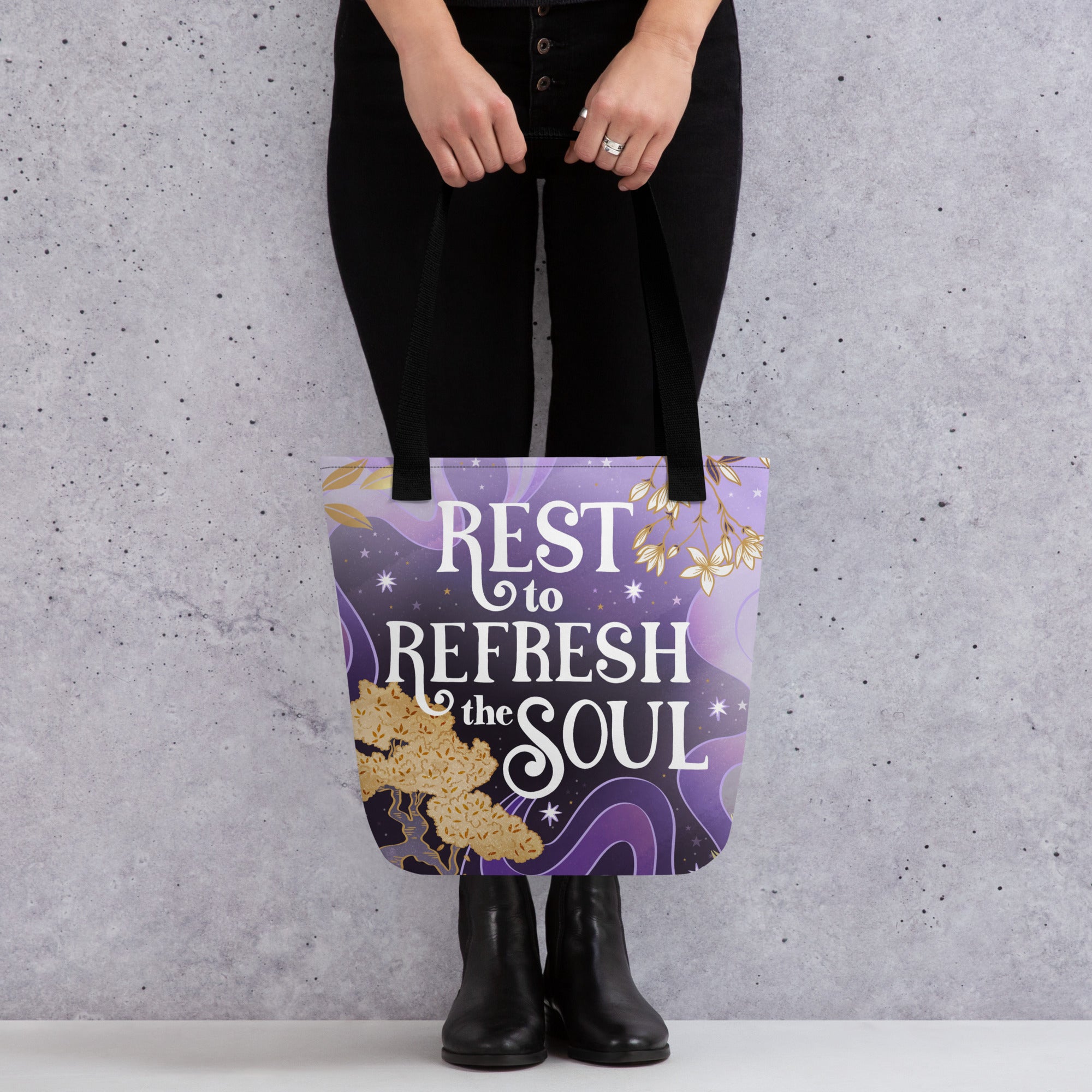 Rest to Refresh the Soul Tote Bag