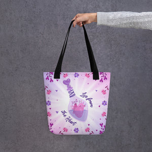 Live From the Heart Tote Bag