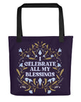 I Celebrate My Blessings Tote Bag