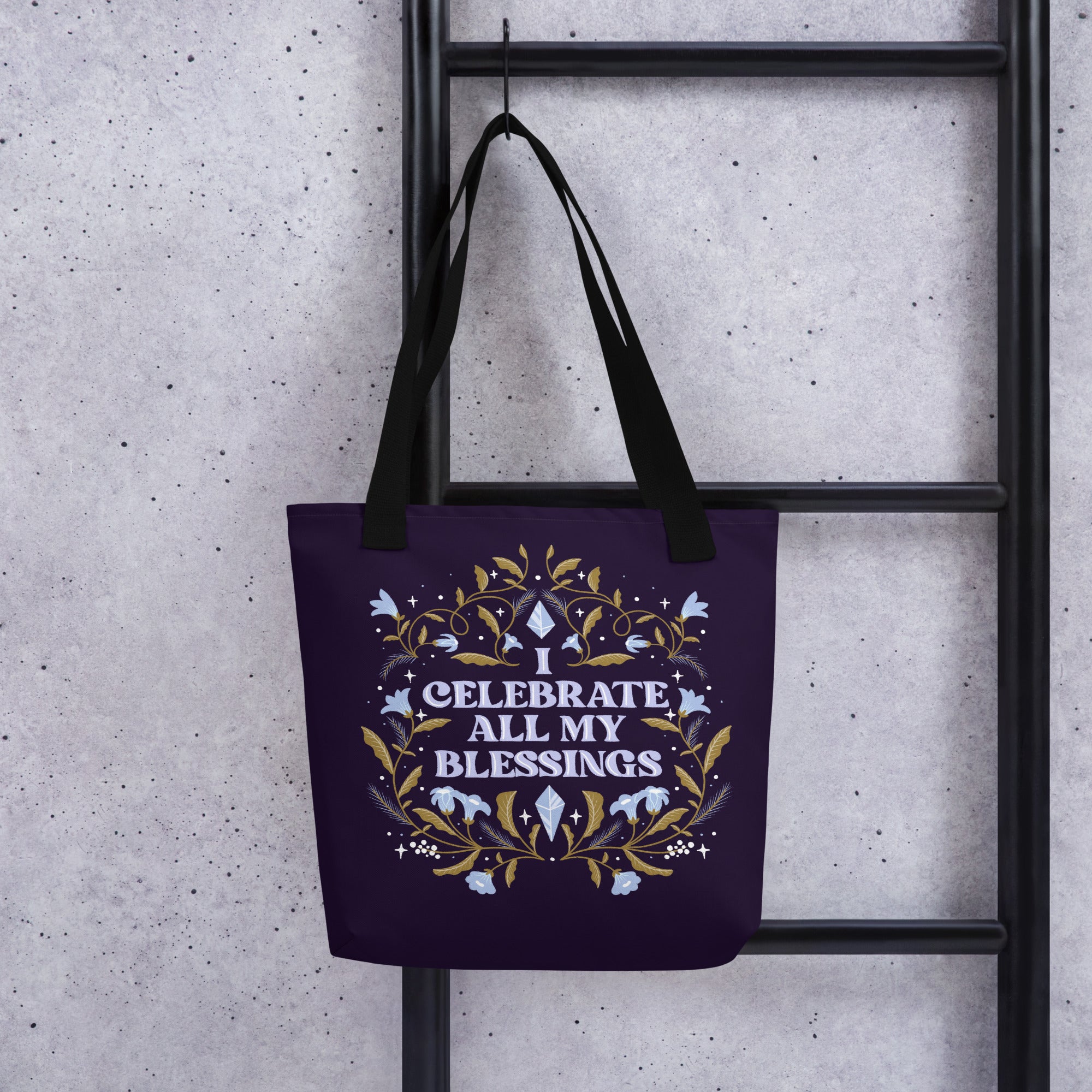 I Celebrate My Blessings Tote Bag