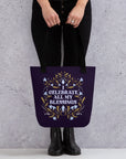 I Celebrate My Blessings Tote Bag