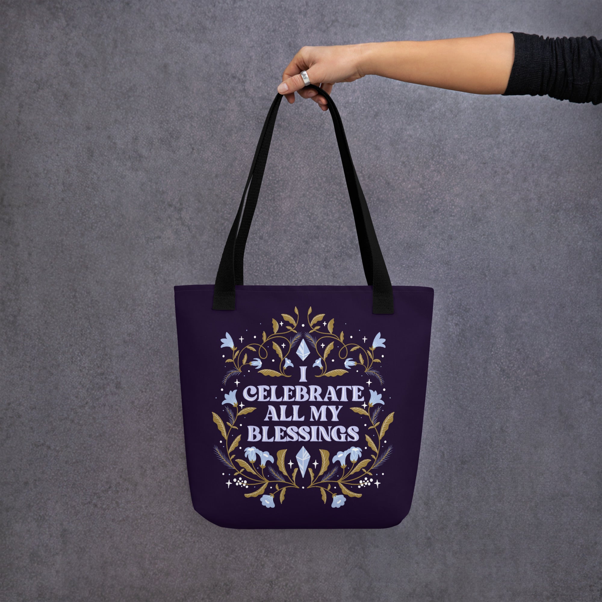 I Celebrate My Blessings Tote Bag