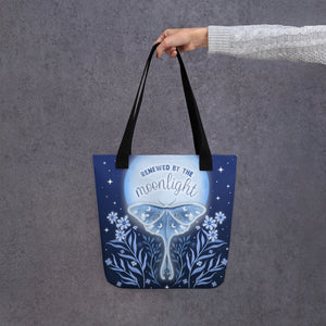 Renewed By The Moonlight Tote Bag