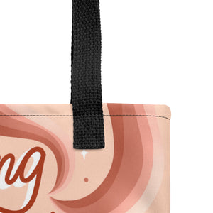 Healing Energy Flows Through Me Tote Bag