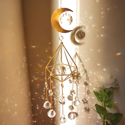 Lunar Light Crystal Suncatcher